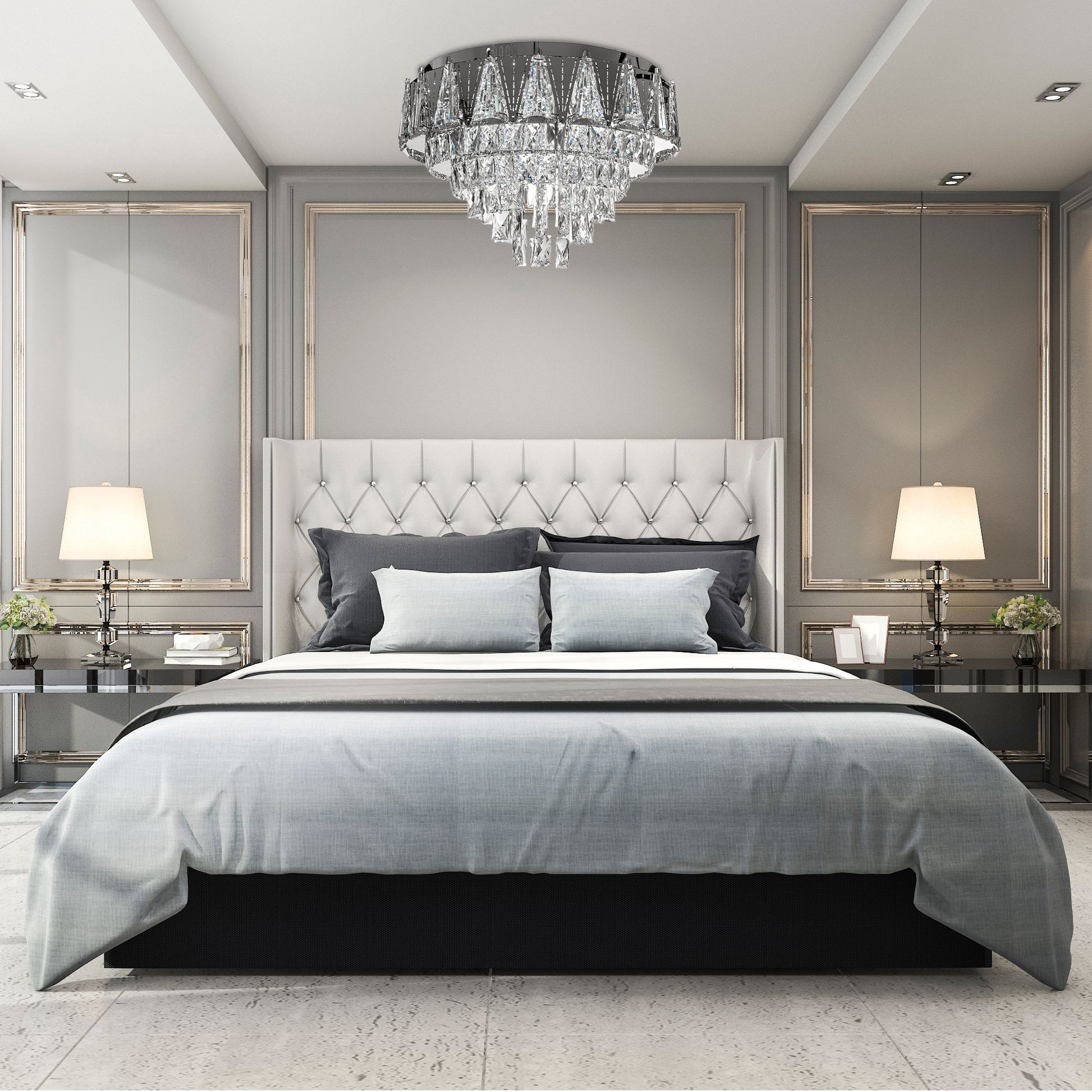 Lampă de tavan din cristal Plafond LED APP776-1C  4