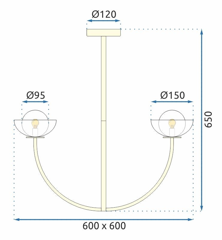 Lampă De Tavan App1200-cp  8
