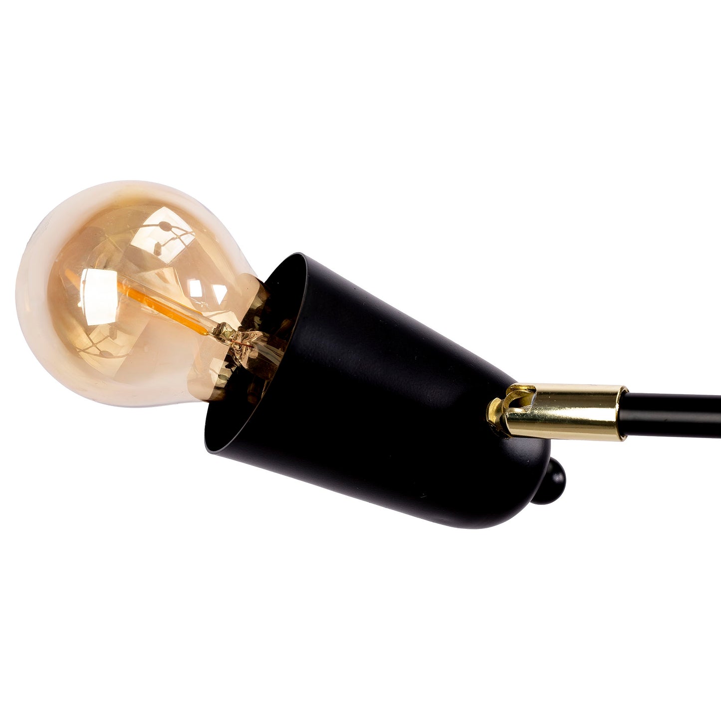 Lampa APP1708-4CP Black + Gold  3