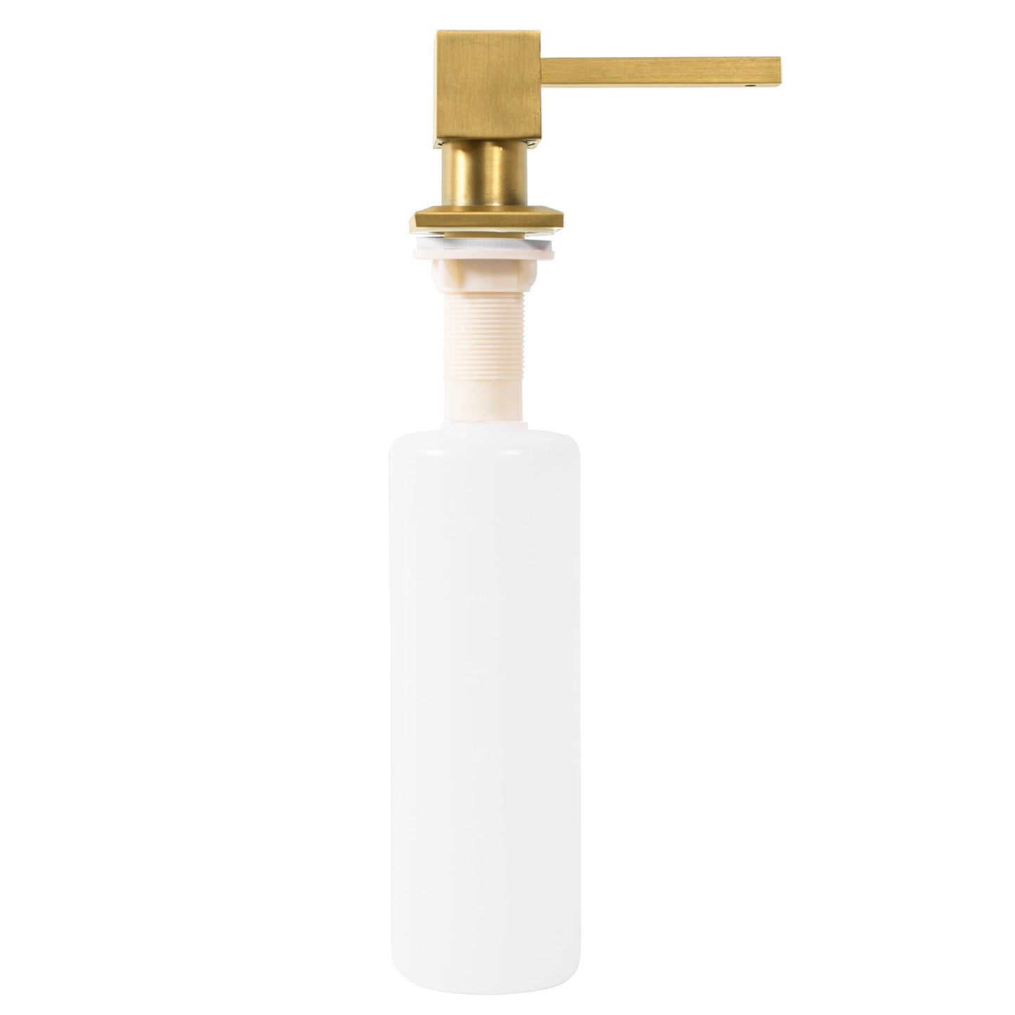Dozator de săpun gold brush square  2