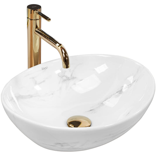 Lavoar Pe Blat Rea Sofia Nature Marble  1