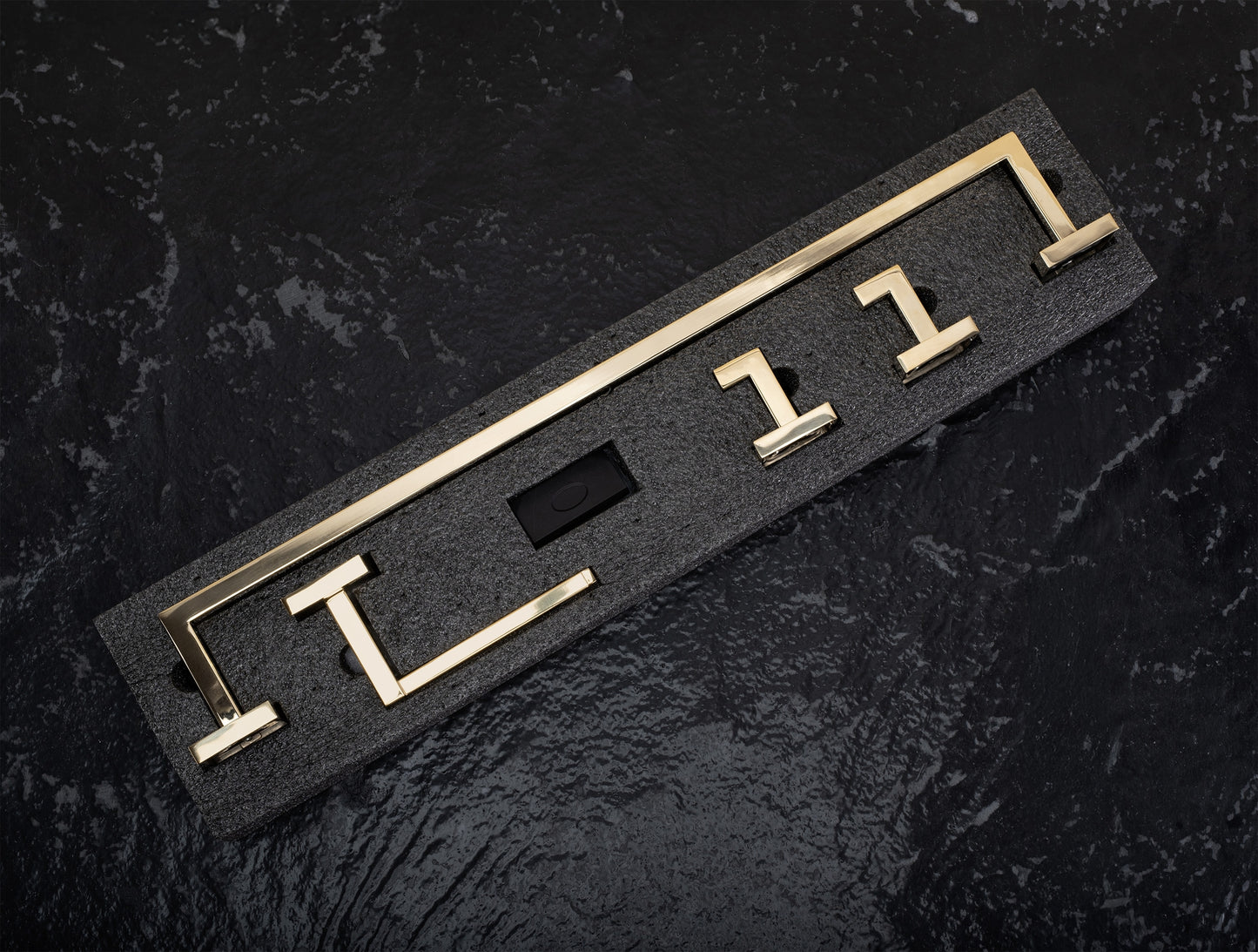 Set Accesorii Pentru Baie Rio Gold 4 Piese  7