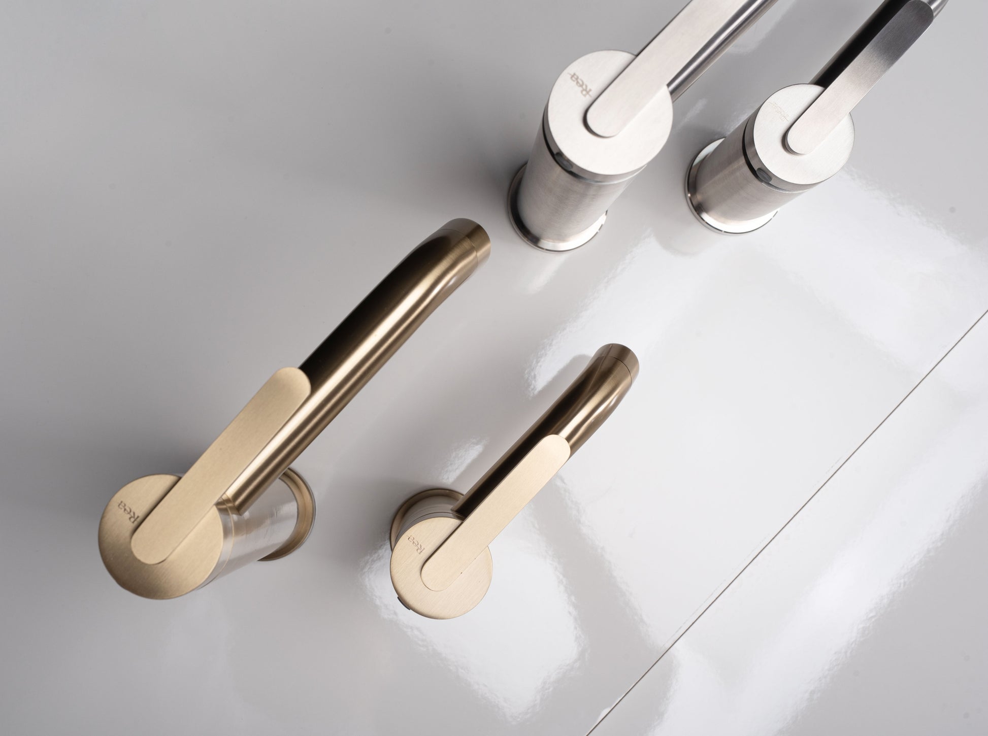 Baterie Pentru Baie Rea Ontario Brush Nickel  5