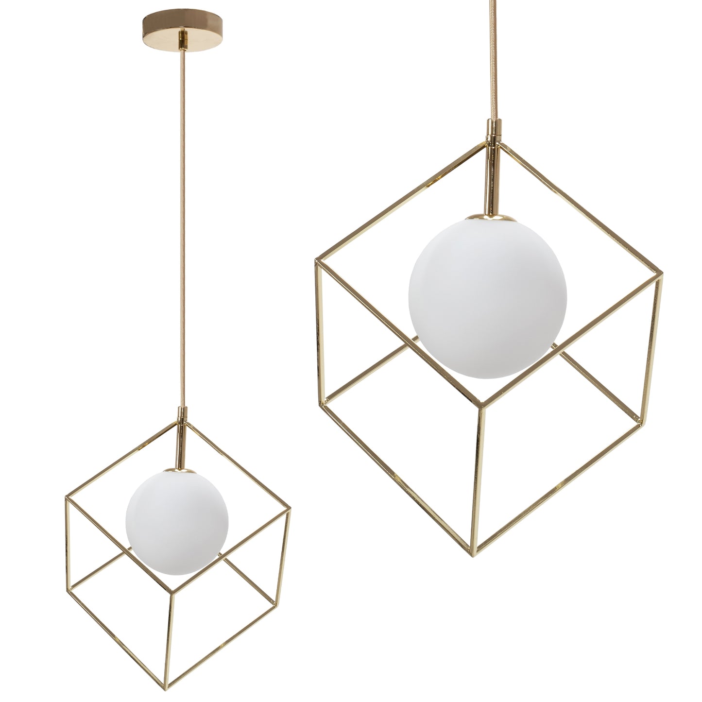 Lampă Suspendată APP1210-1CP Gold  1