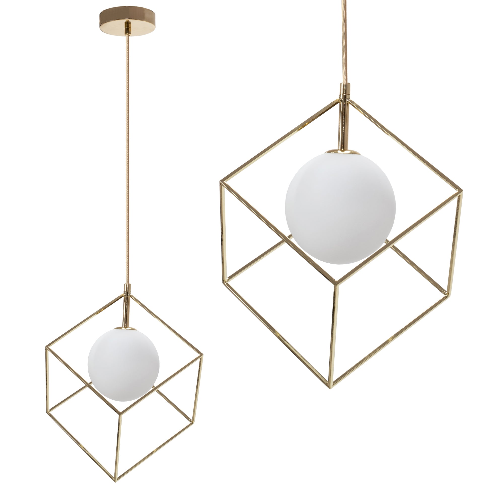 Lampă Suspendată APP1210-1CP Gold  1