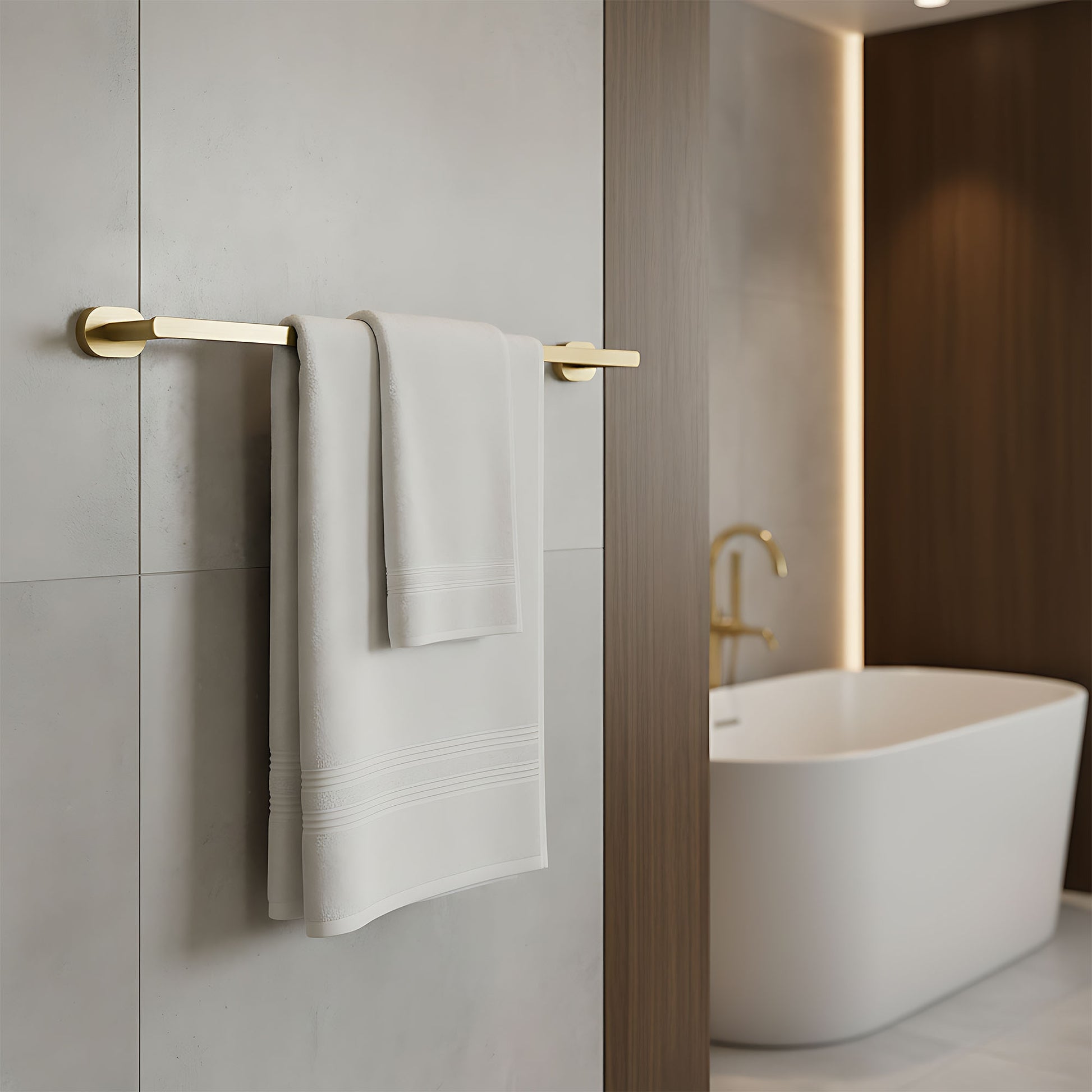 Cuier De Baie Til 101 Brush Gold  6