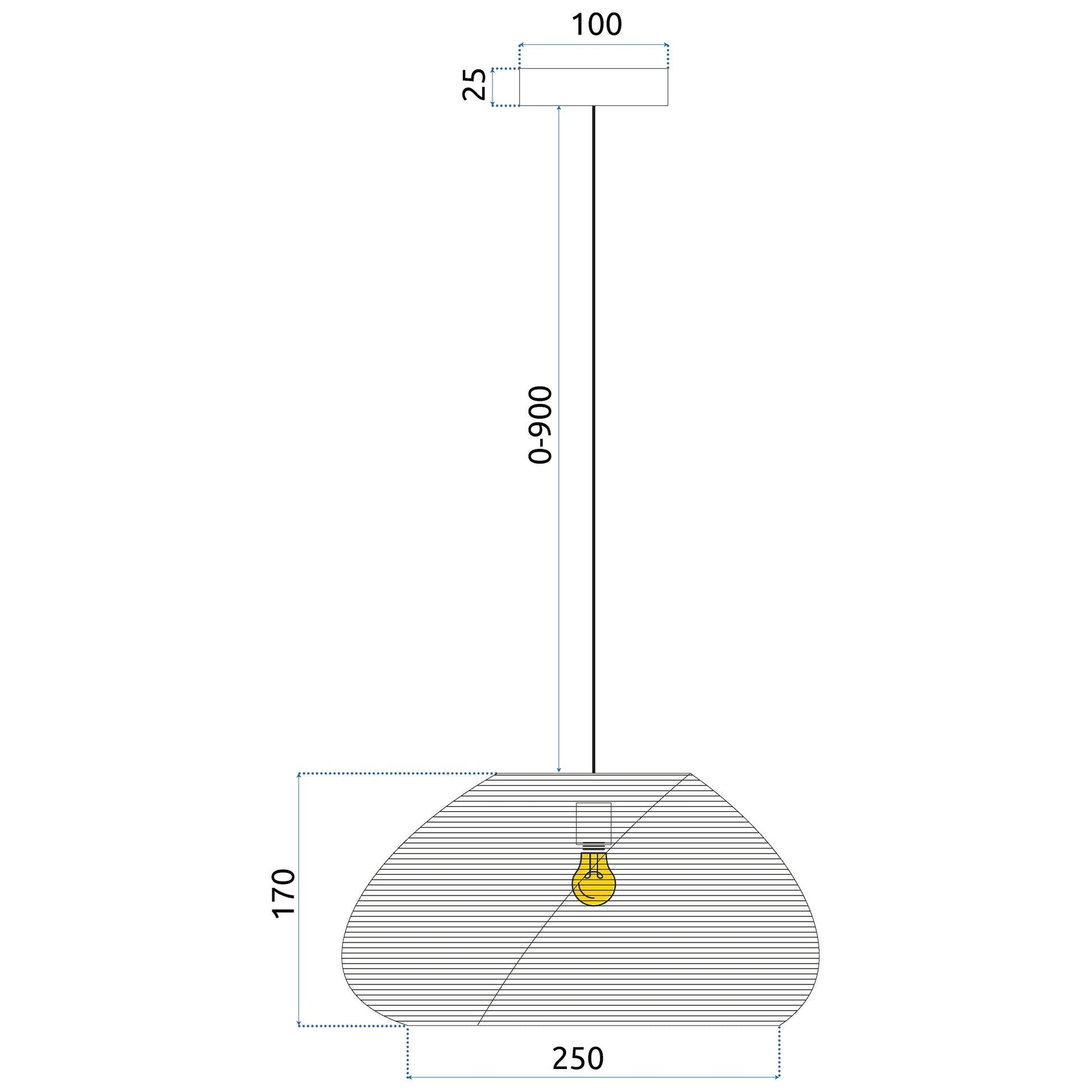 Lampă De Tavan APP1316-1CP  9