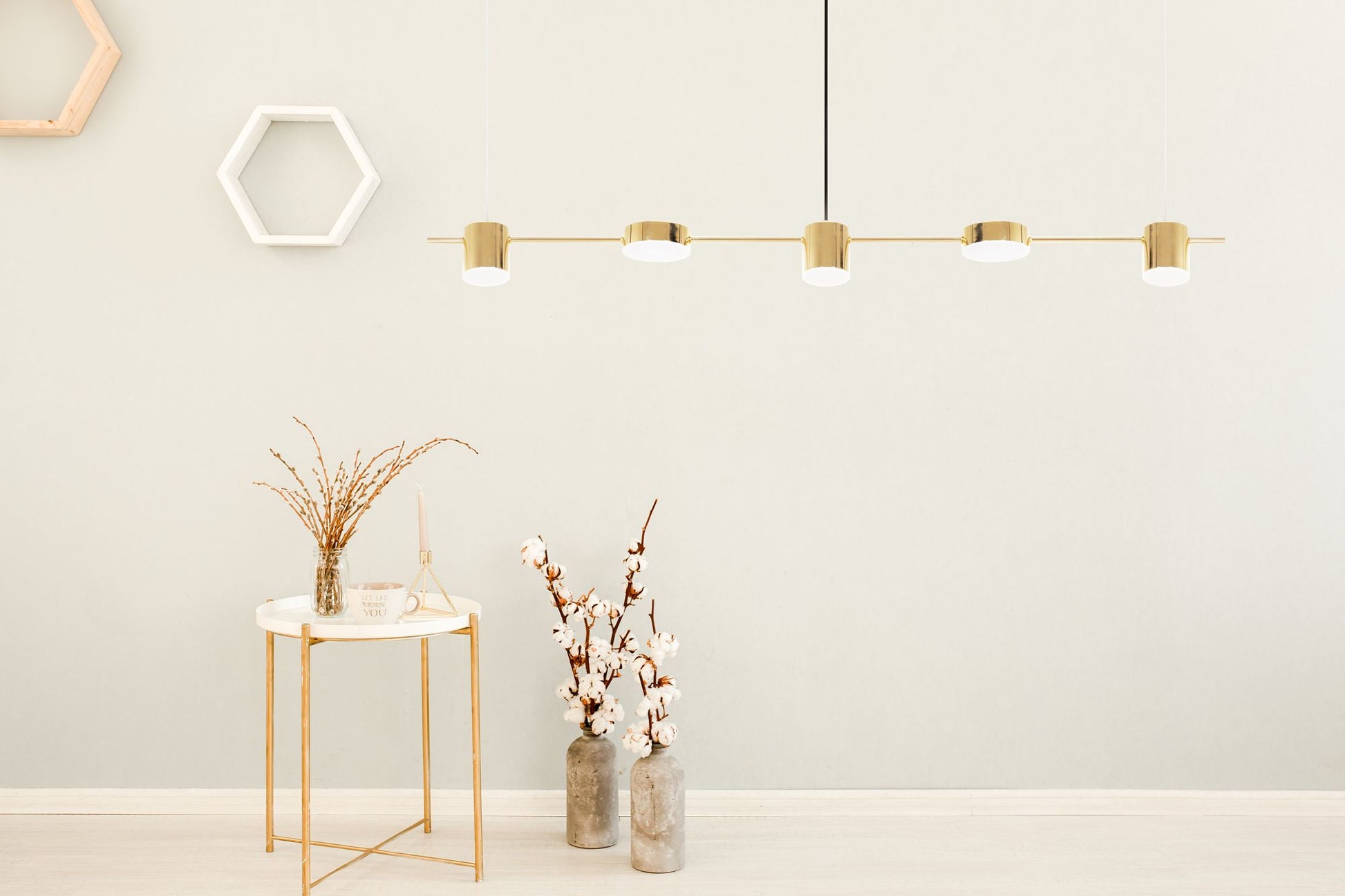 Lampa LED APP929-5CP GOLD 5