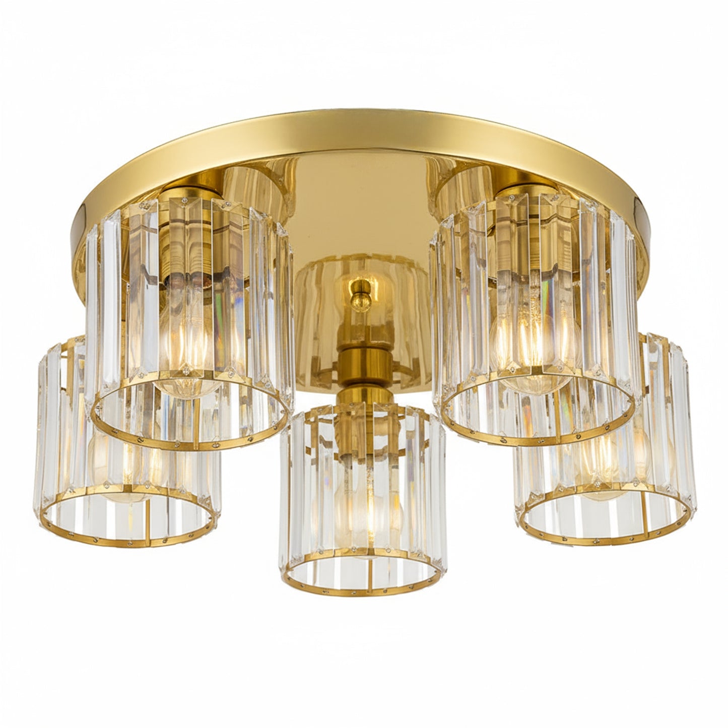 Lampă De Tavan Ebt024-5c Gold  1