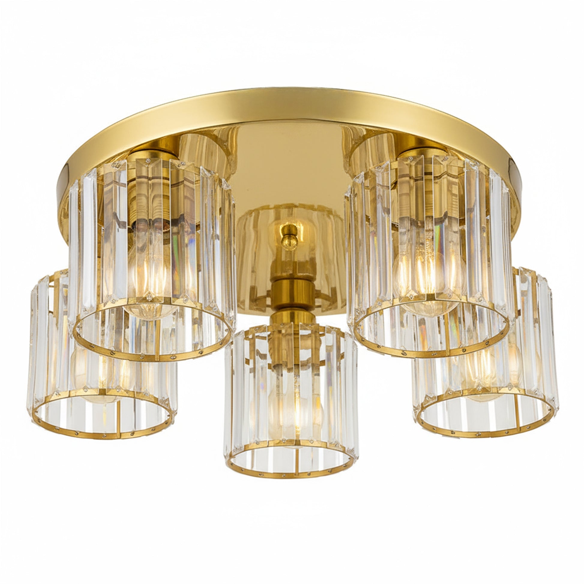 Lampă De Tavan Ebt024-5c Gold  1