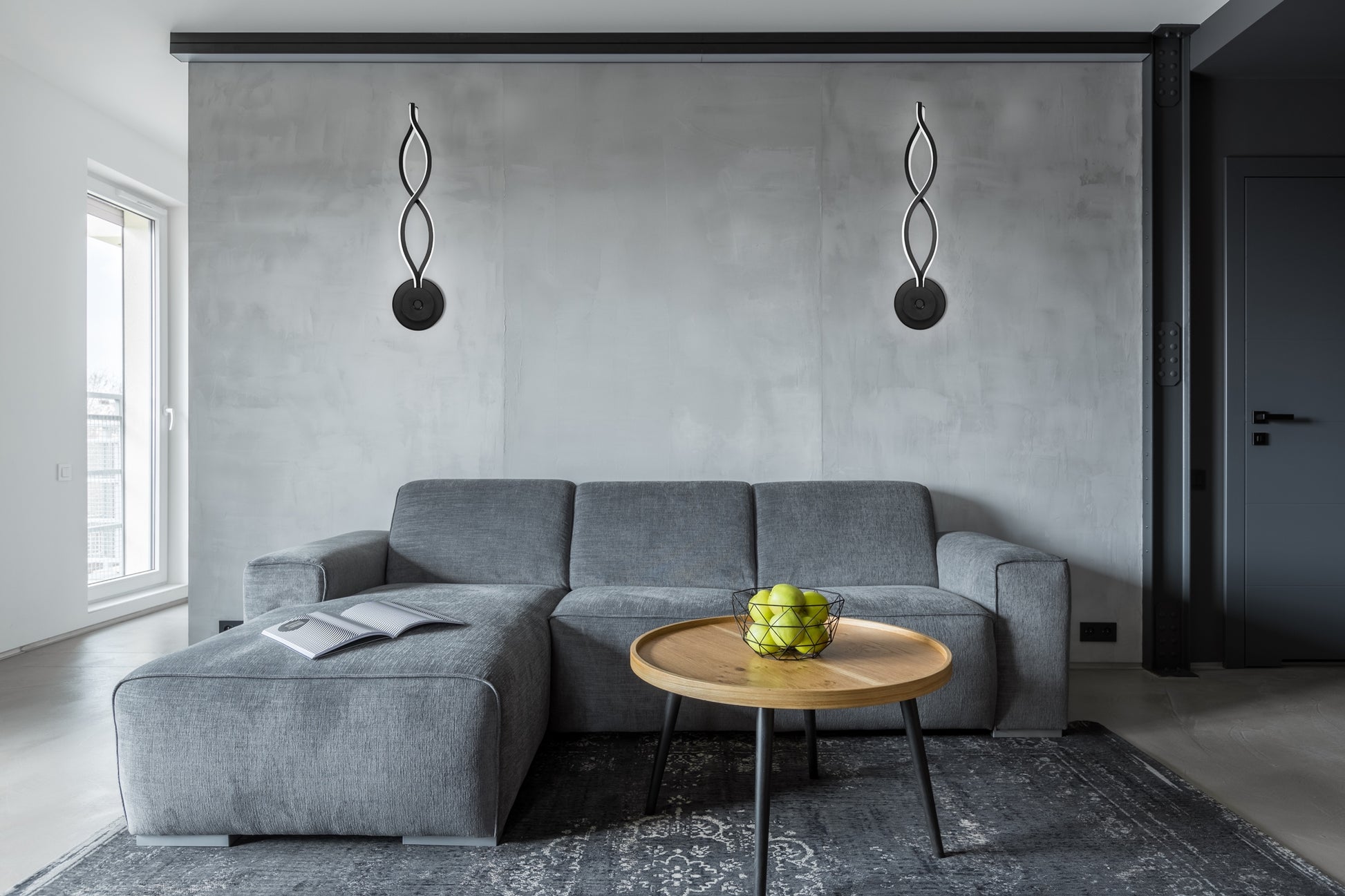 Lampă App1048-w Black  3