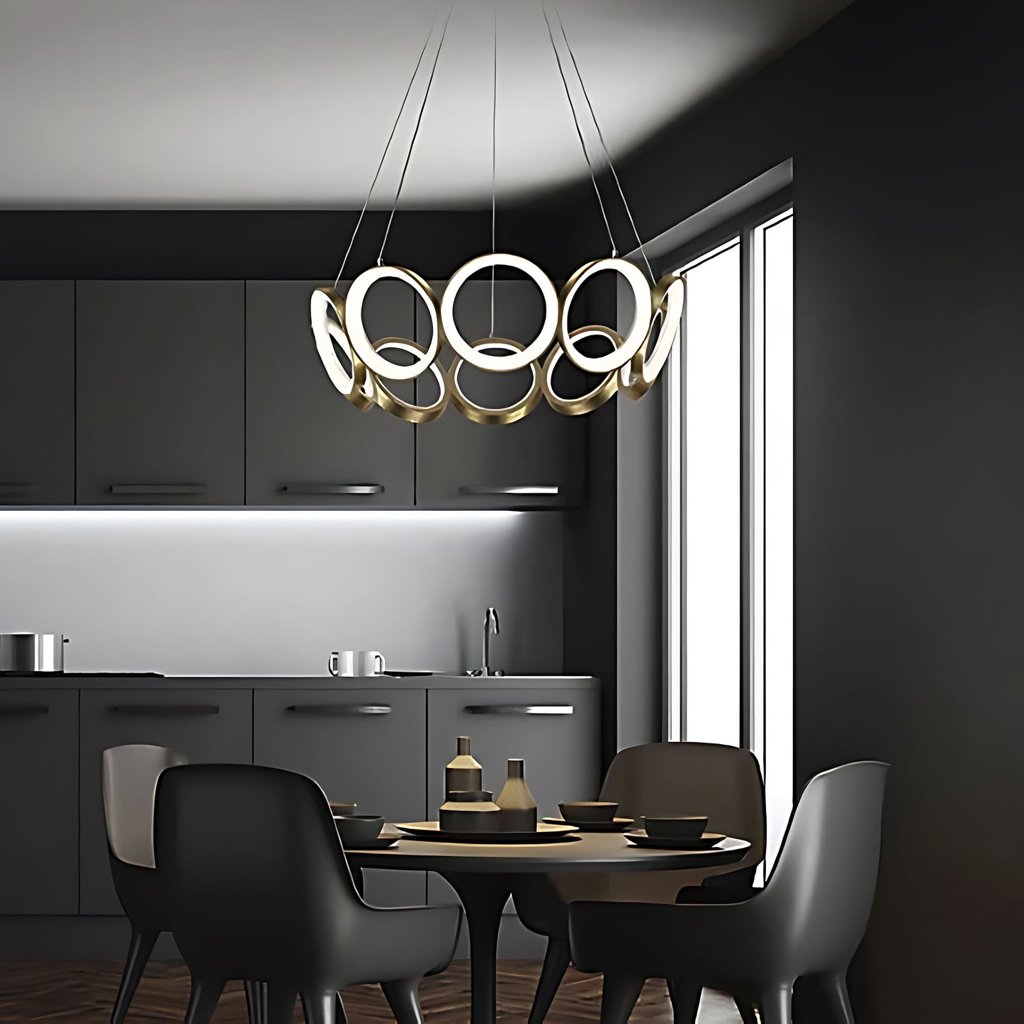 Lampa Led App1800-cp Brush Gold  6