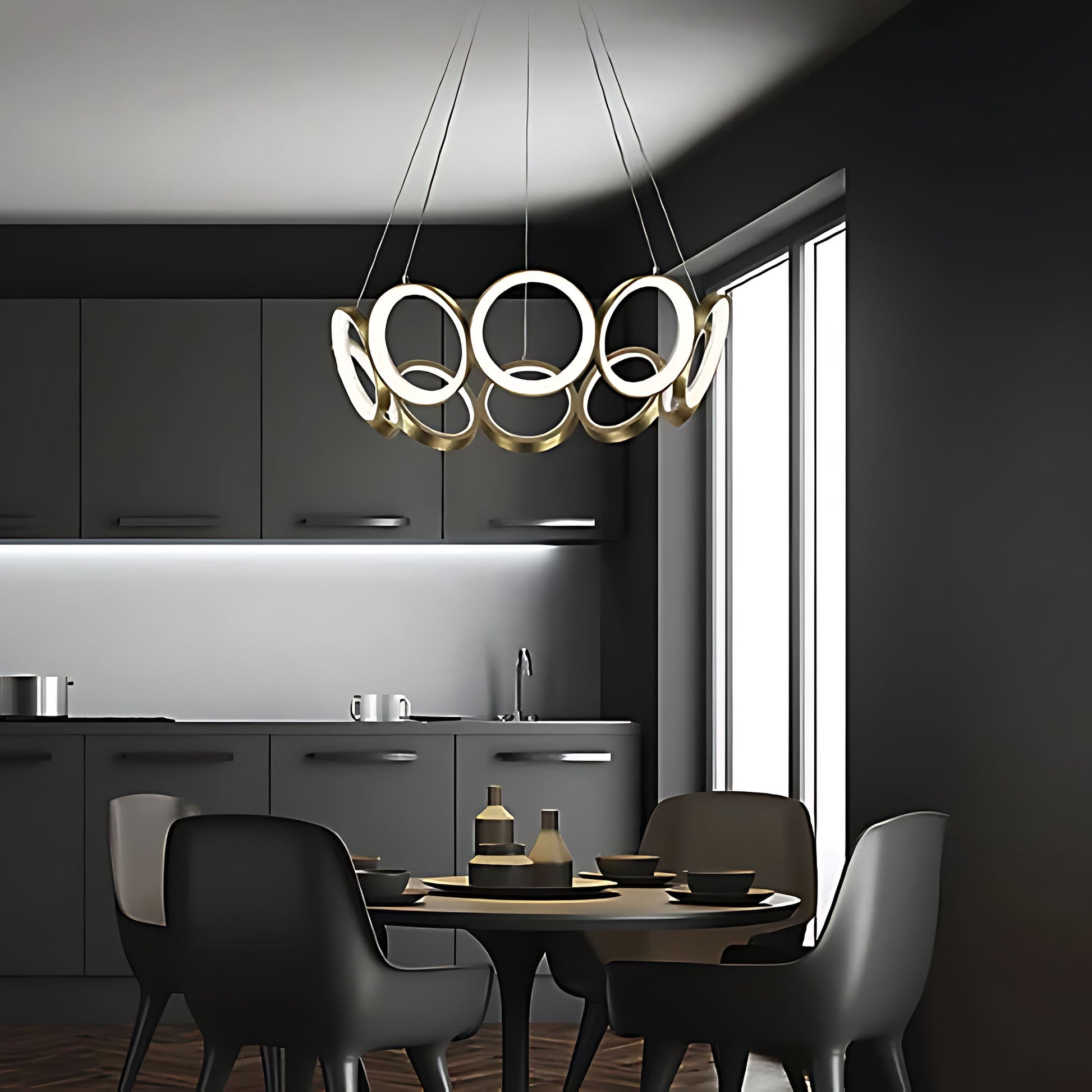 Lampa Led App1800-cp Brush Gold  6