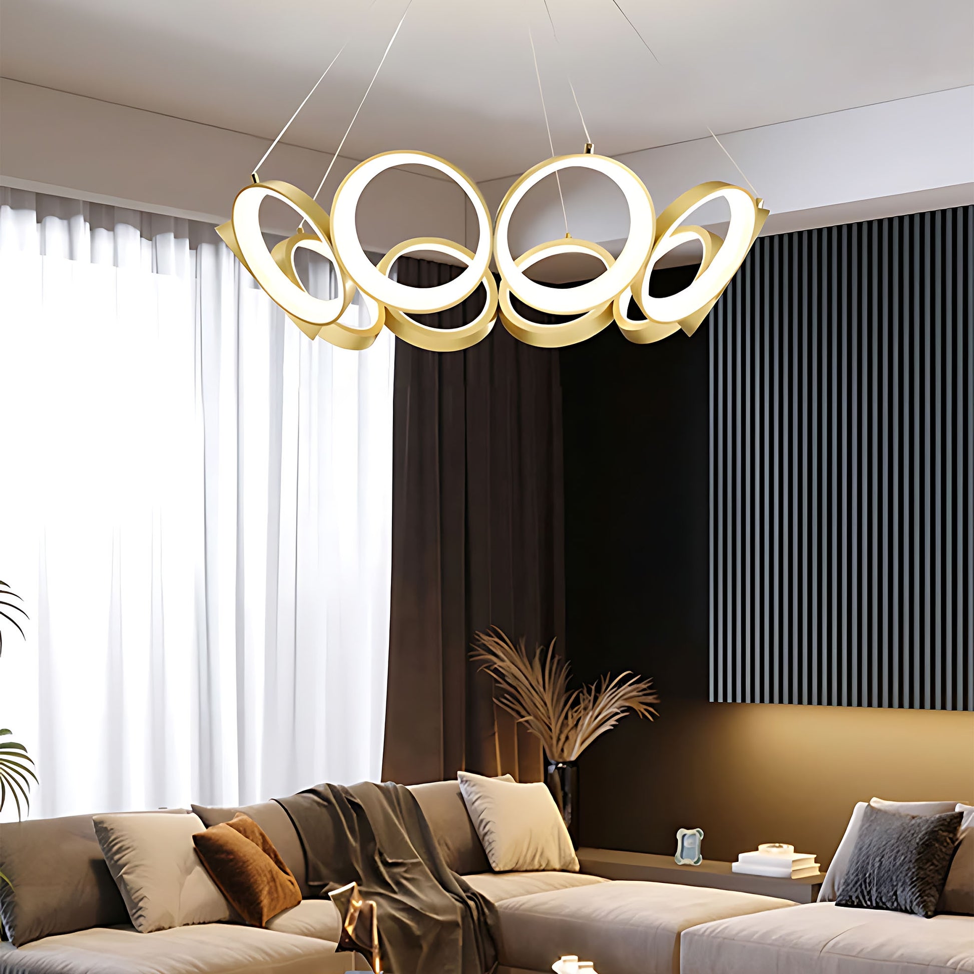 Lampa Led App1800-cp Brush Gold  9