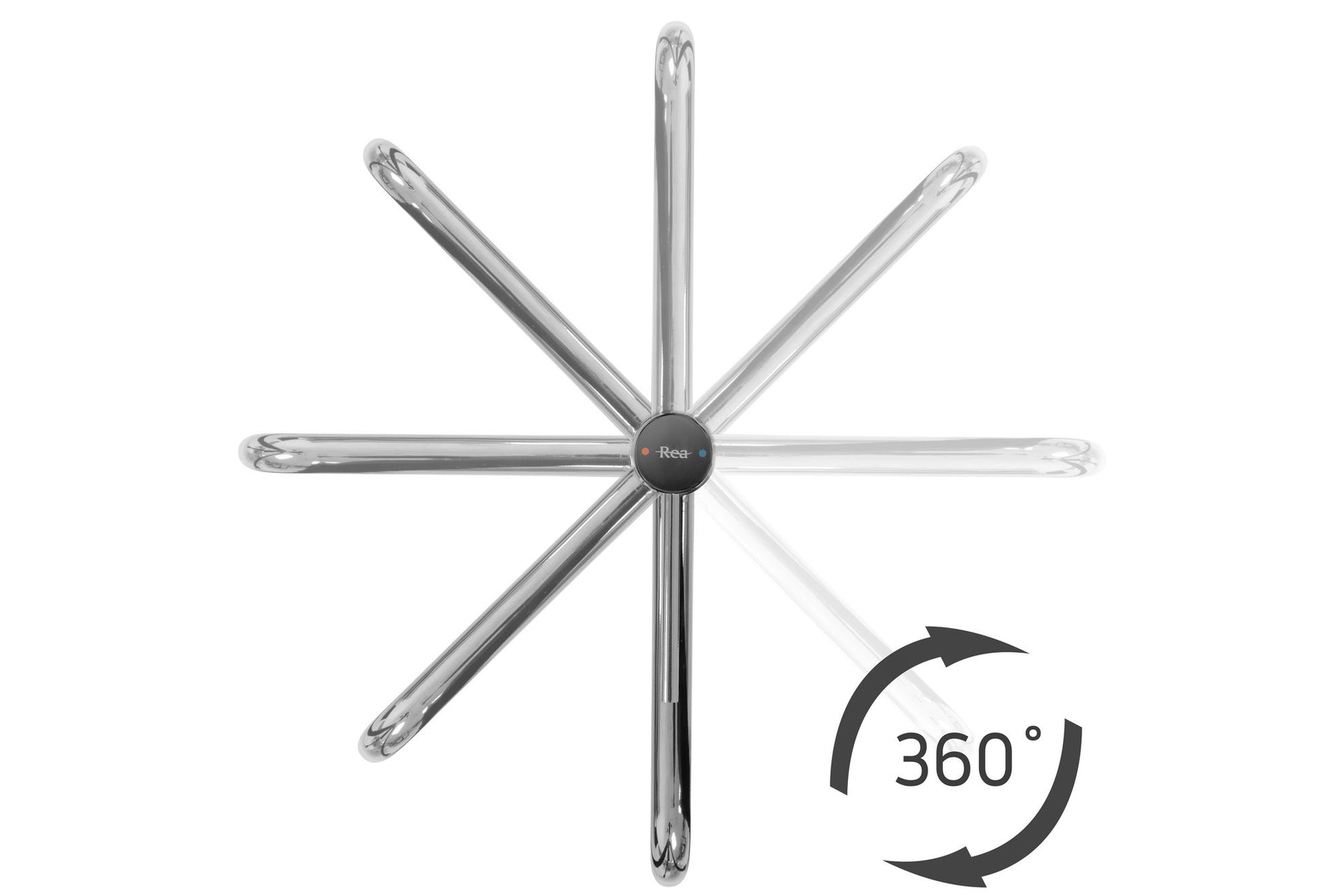 Baterie pentru baie Rea Lugano Slim Chrome High  4