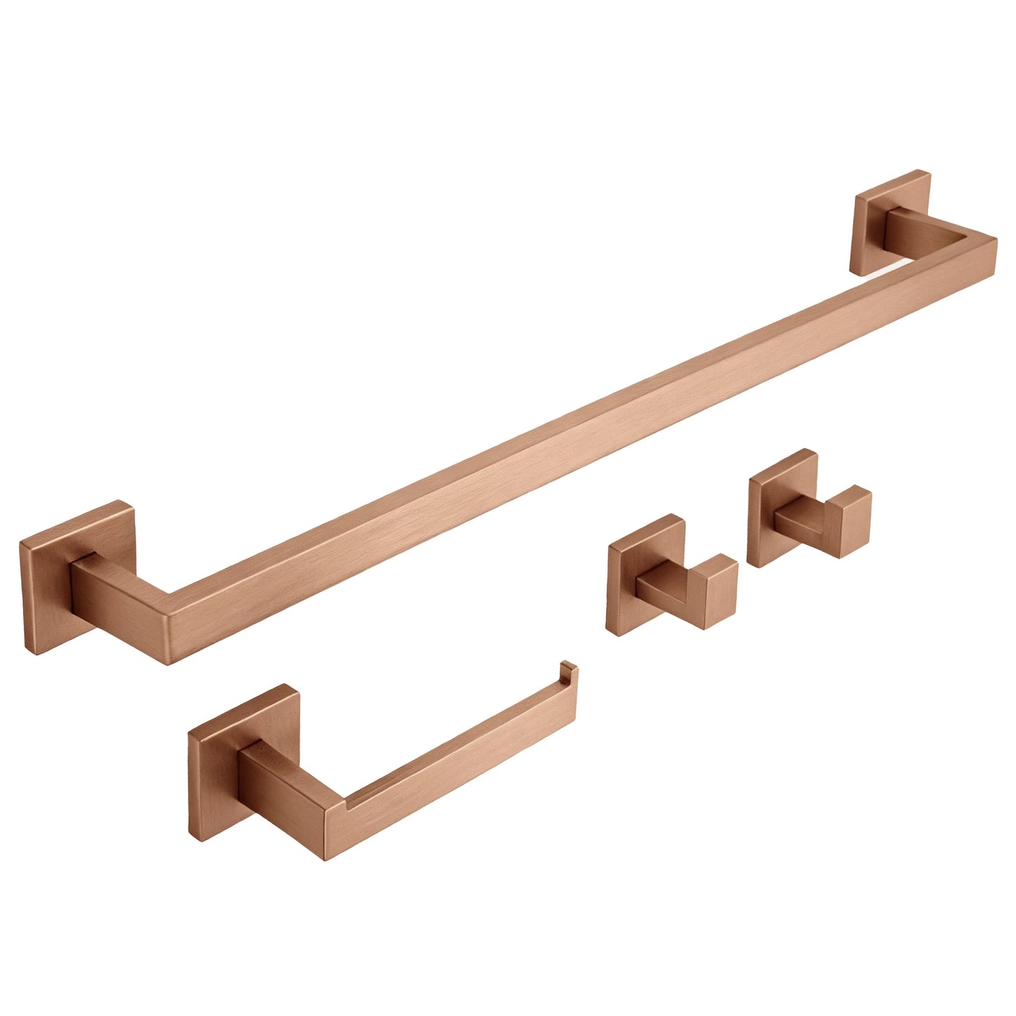 Set Accesorii Pentru Baie Rio Brush Copper 4 Piese  6