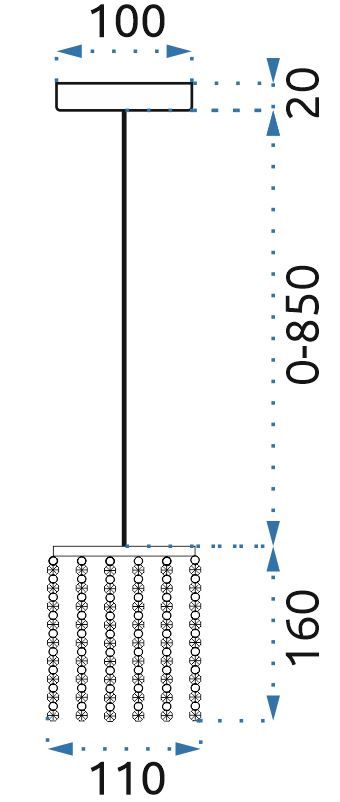 Lampă de tavan APP730-1CP  9