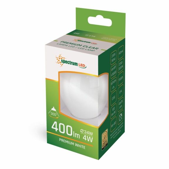 BULB LED E-27 4W 230V COG WW WOJ + 14074  2