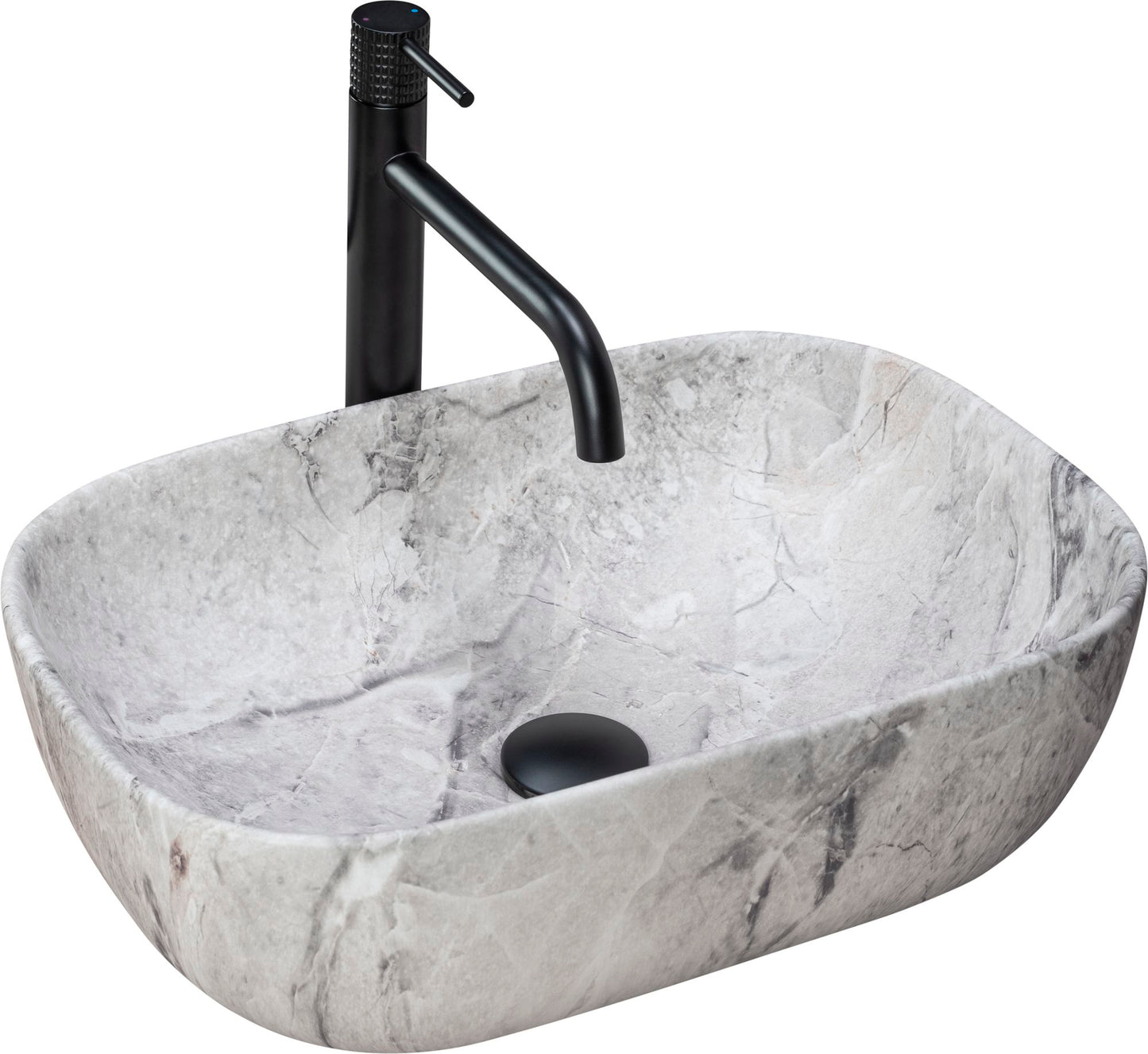 Lavoar pentru blat Rea Livia Stone 1