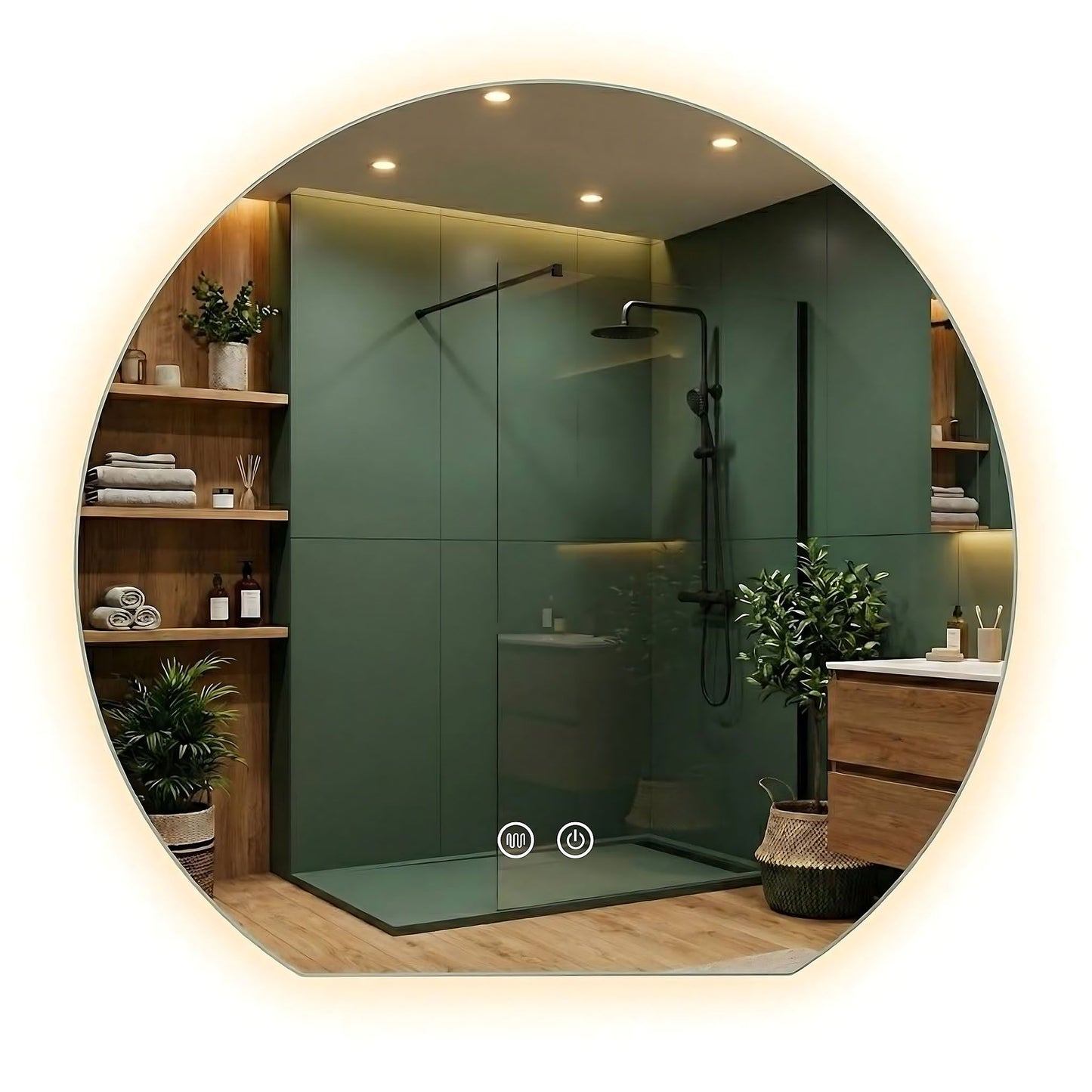 Oglindă LED 90cm Fabio  1