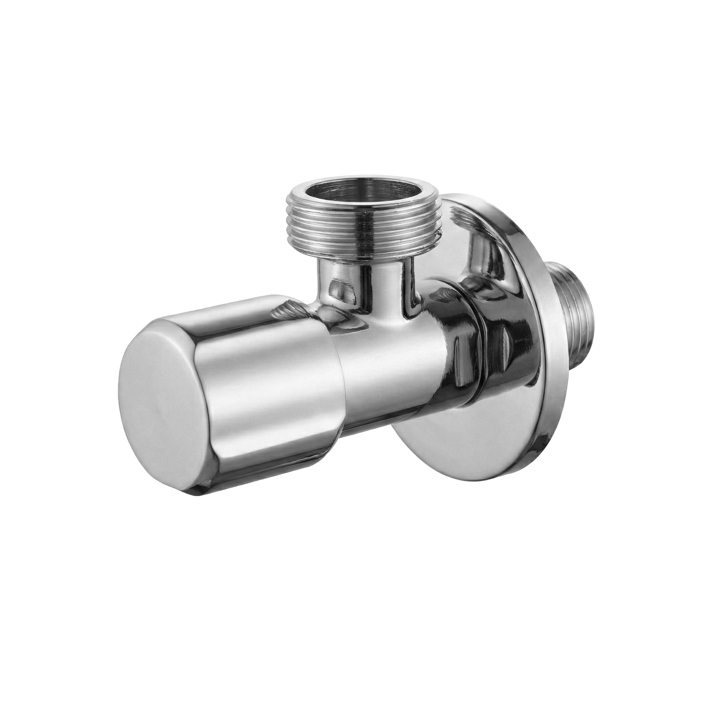 Robinet colțar 02 1/2" x 3/4" Chrome  2