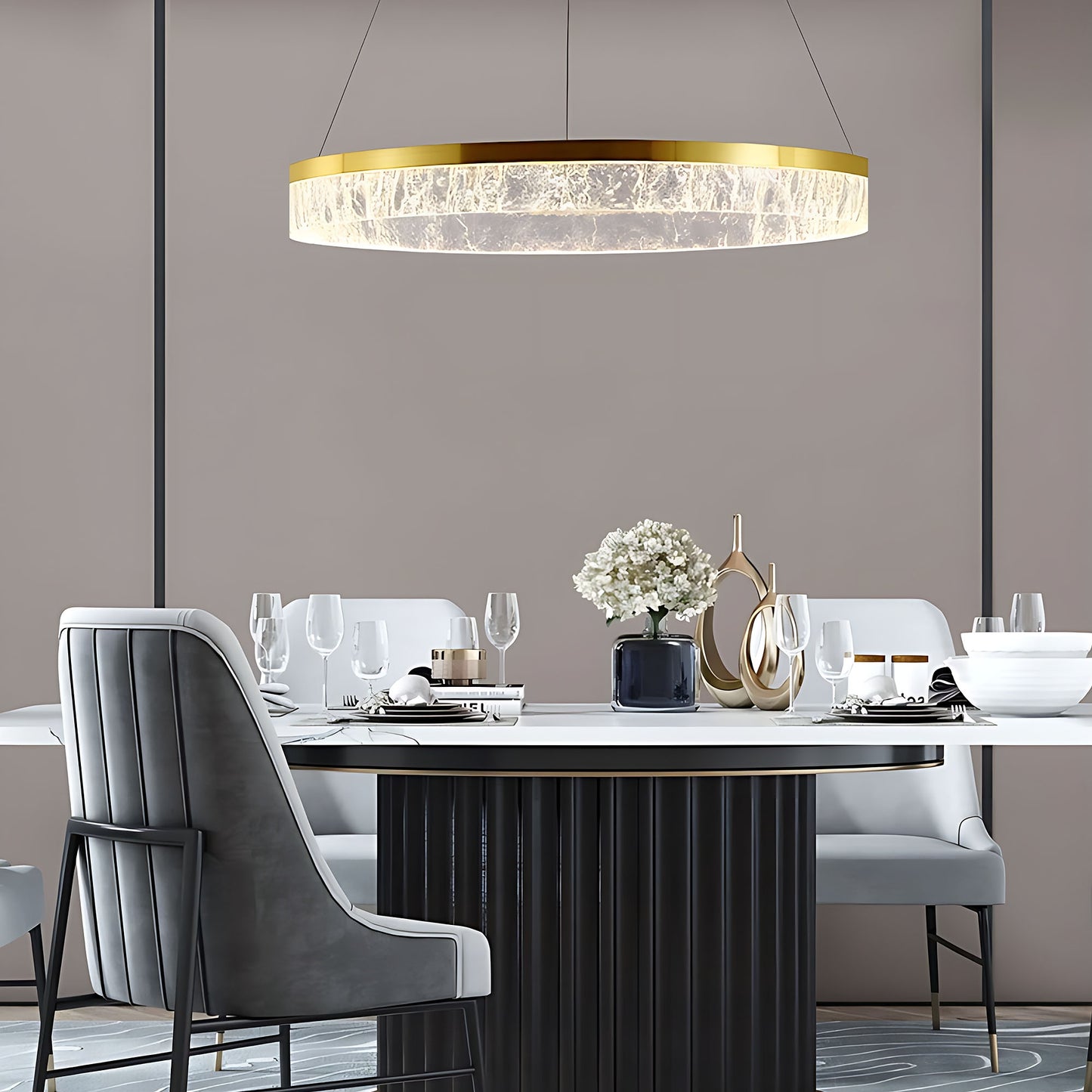 Lampa Led Lhj047-cp 80 Cm Gold  5