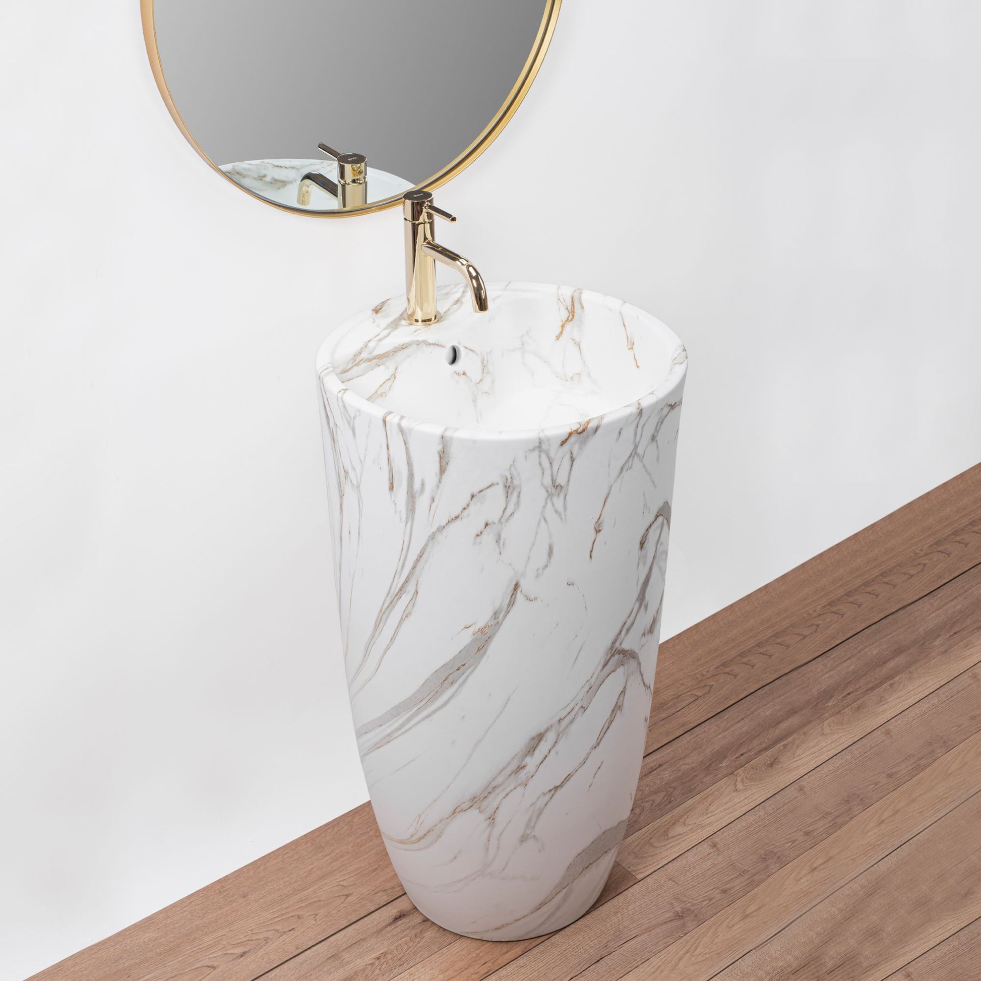 Lavoar de sine stătător Ceramic Rea Anya Lava Matt  5