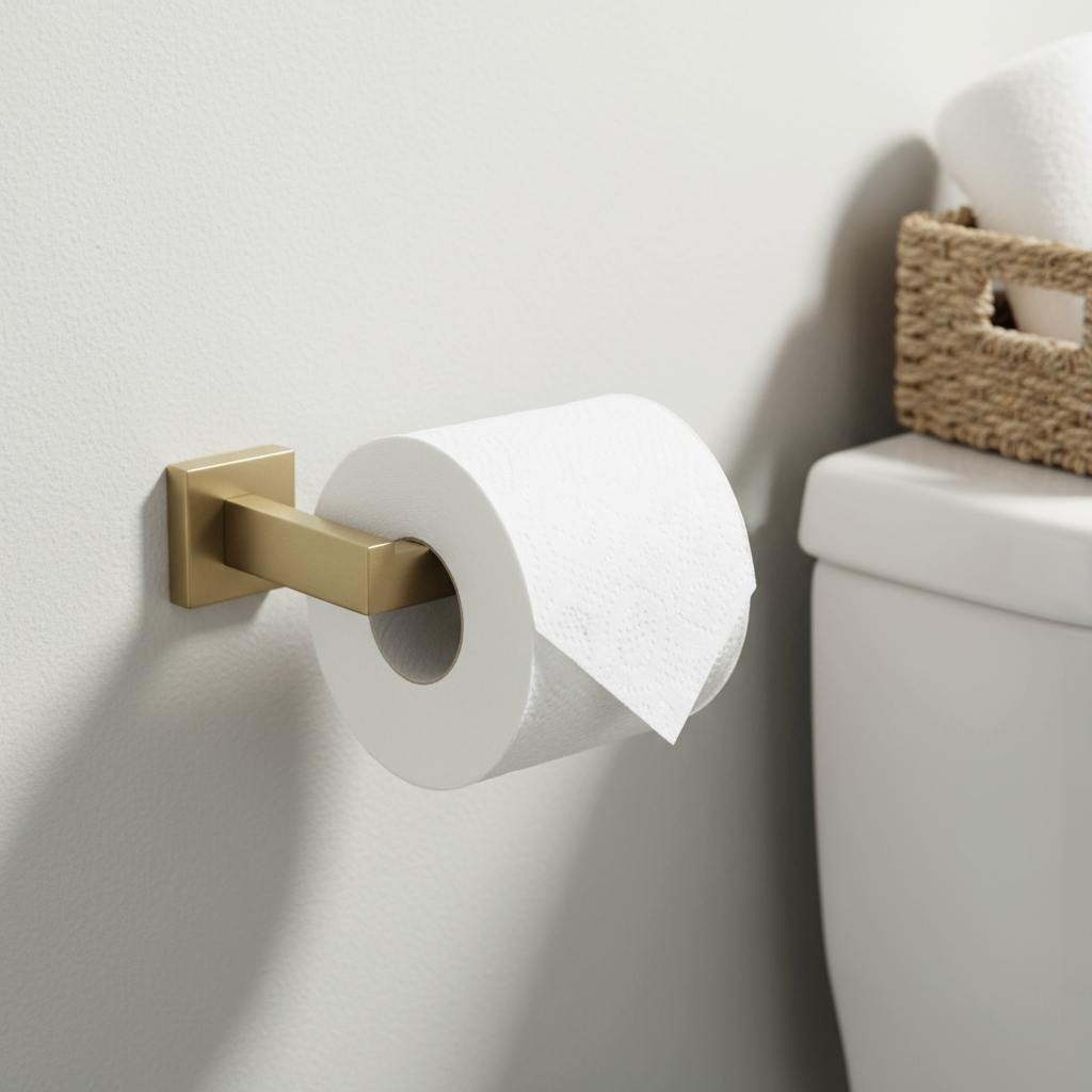 Set Accesorii Pentru Baie Rio Brush Gold 4 Piese  5