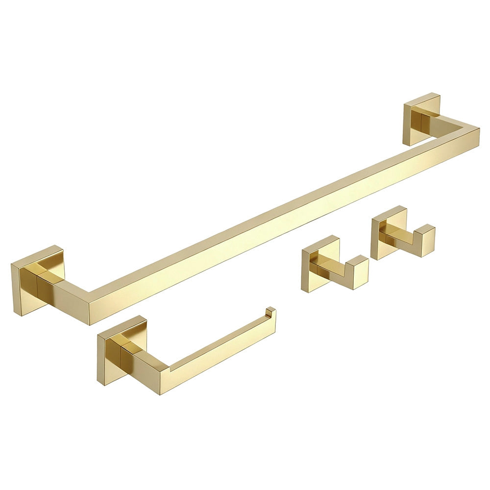 Set Accesorii Pentru Baie Rio Gold 4 Piese  6
