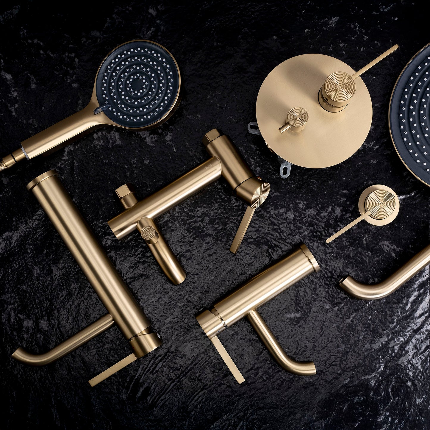 Baterie Pentru Cada Rea Foster Gold Brush  5