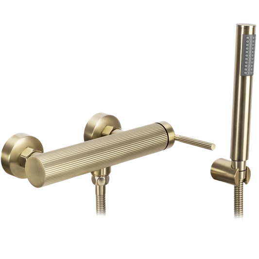 Baterie De Duș Rea Argon Brush Gold  1
