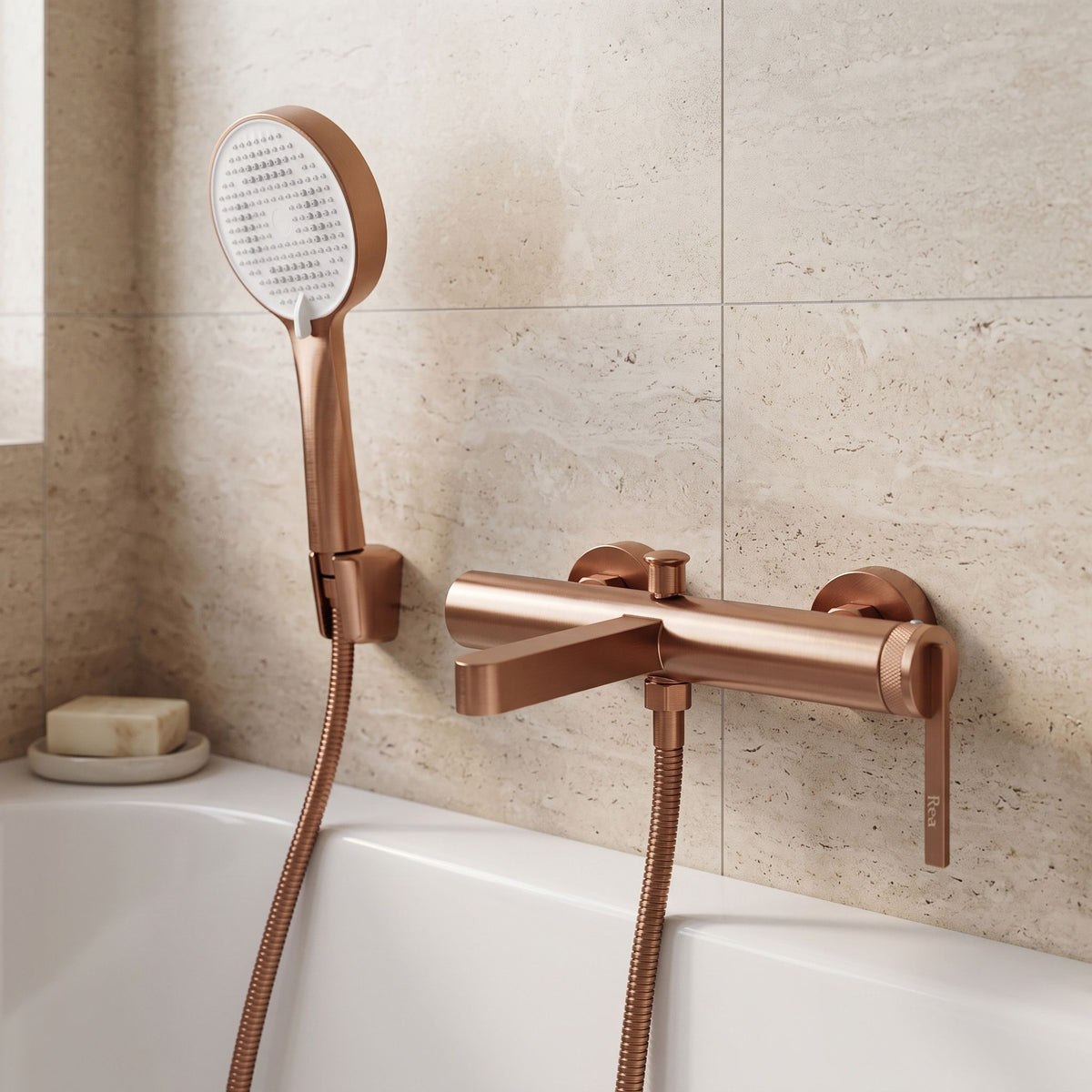 Baterie Pentru Cadă REA Grace Brush Copper 2