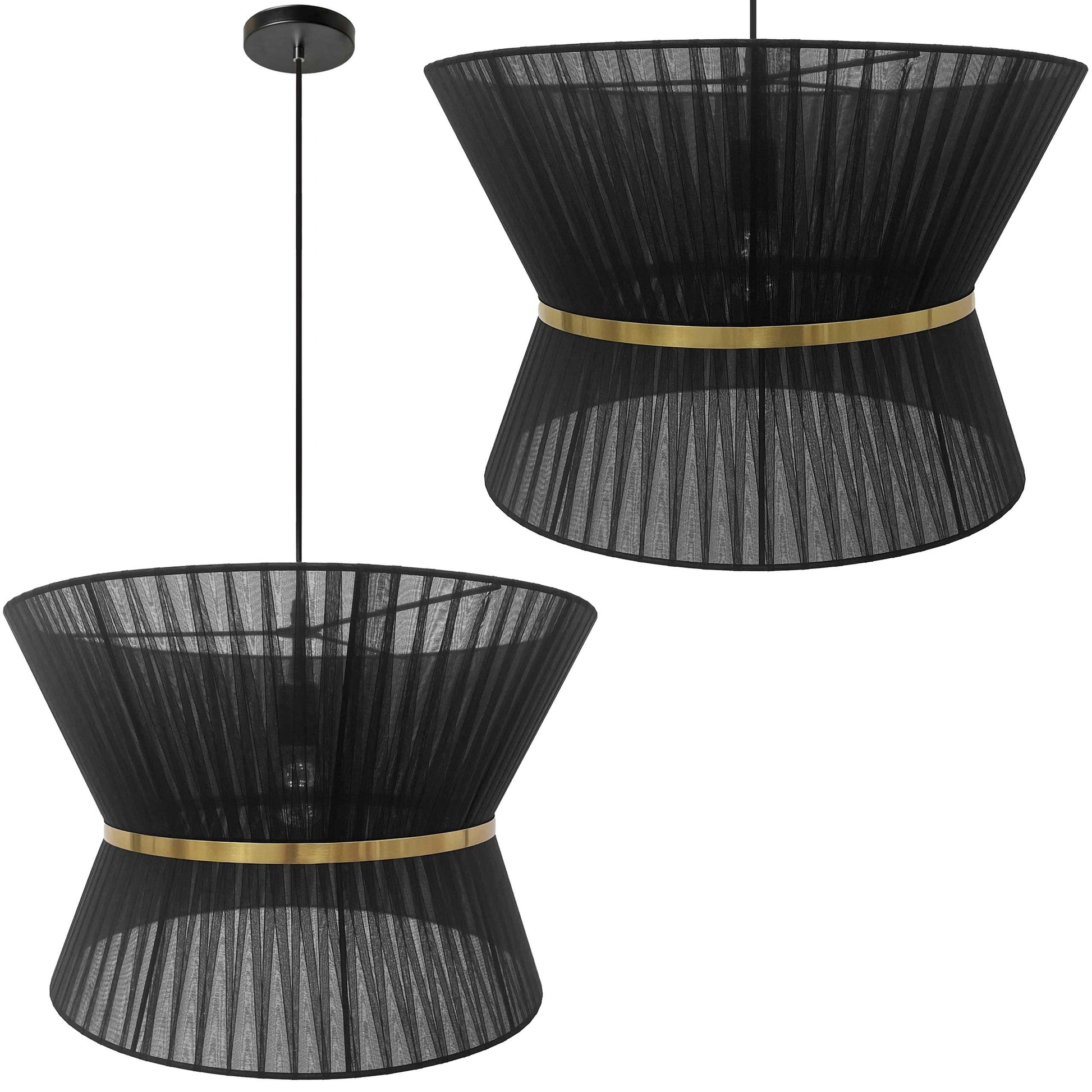 Lampă Suspendată APP1503-1CP Black  1