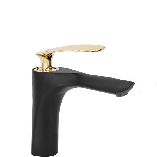 Baterie pentru baie Rea Orbit Black Gold low  1