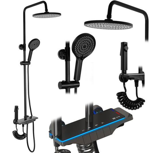 Set dus REA Savio Led Black  1