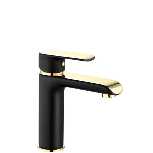 Baterie pentru baie REA Bloom Black Gold Low  1