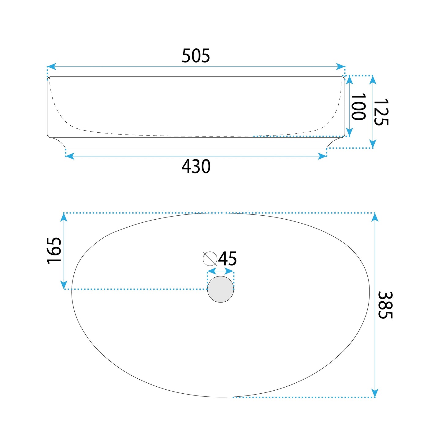Lavoar Pe Blat Sabina 50  5