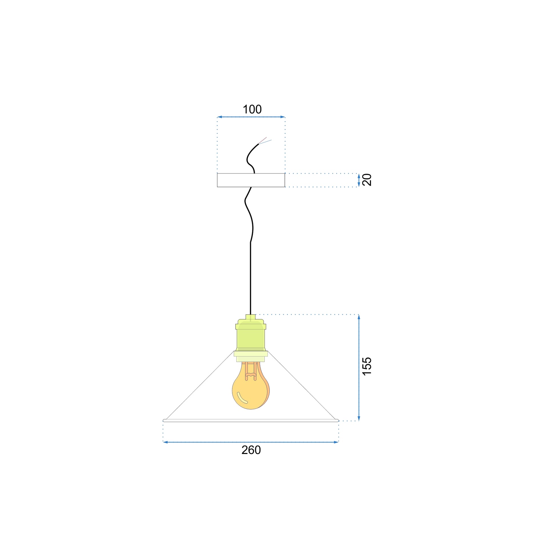 LAMPA DE TAVAN SUSPENDABILA PORTO BLACK  8
