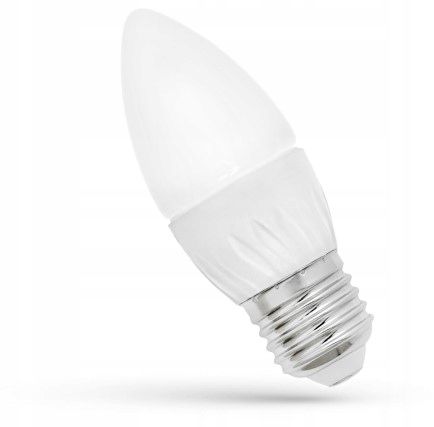 Bec LED Cald E-27 230V 6W Lumanare 13061  1