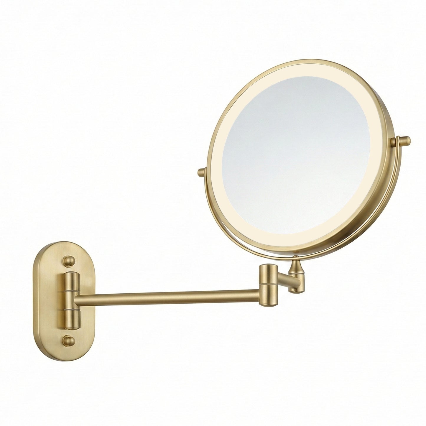 Oglindă LED Glow Brush Gold  10