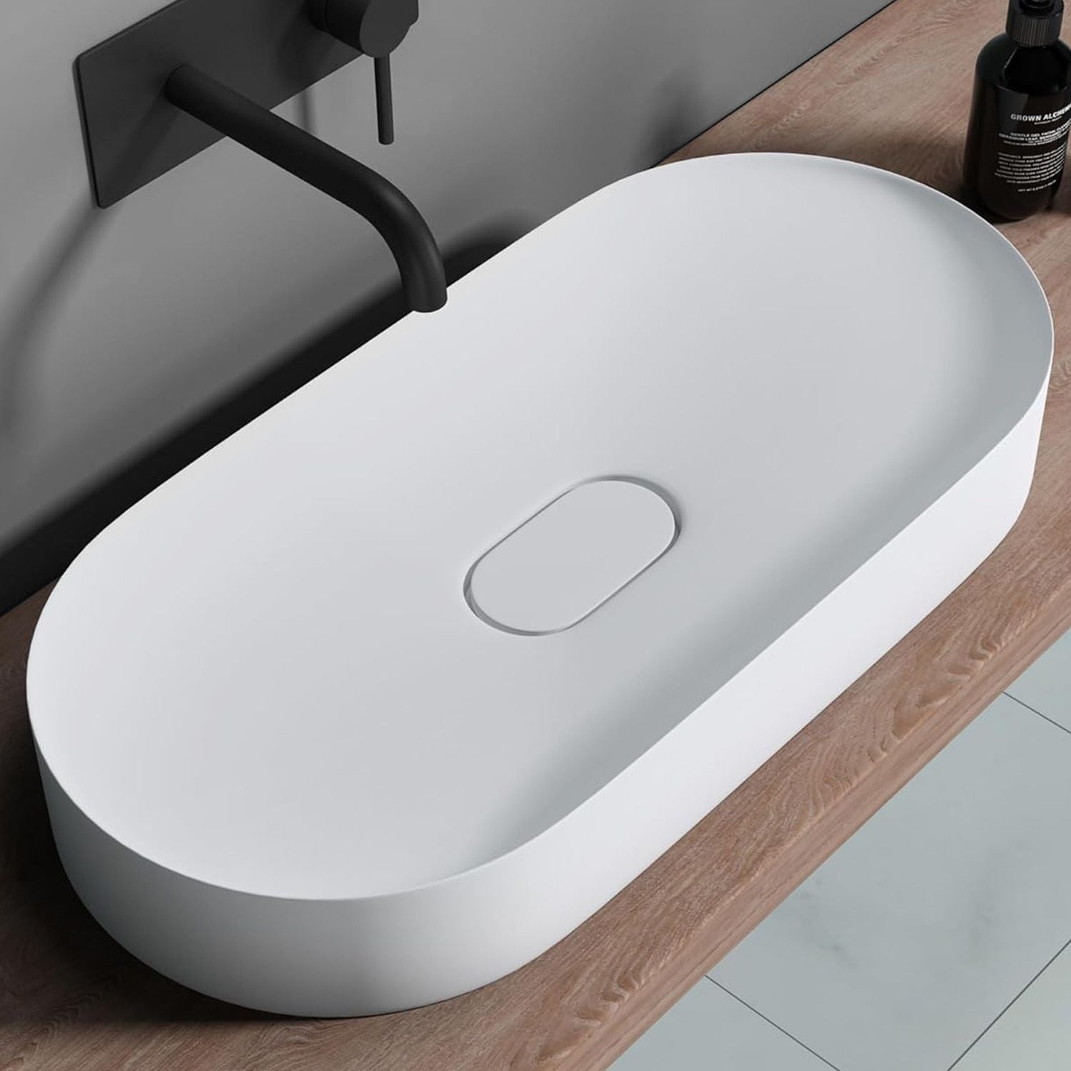 Lavoar pentru blat IRIS 71 CM White 5