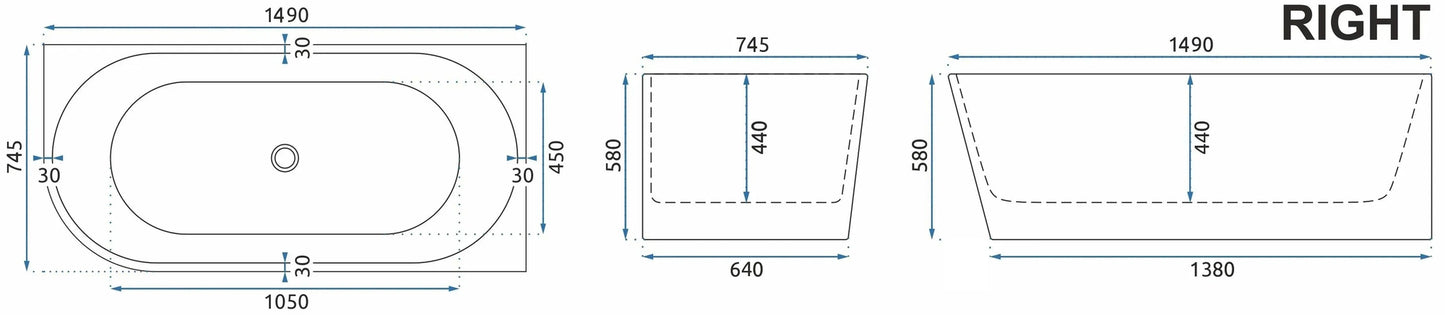 Cada SYDNEY BELLANTO RIGHT 150cm  4