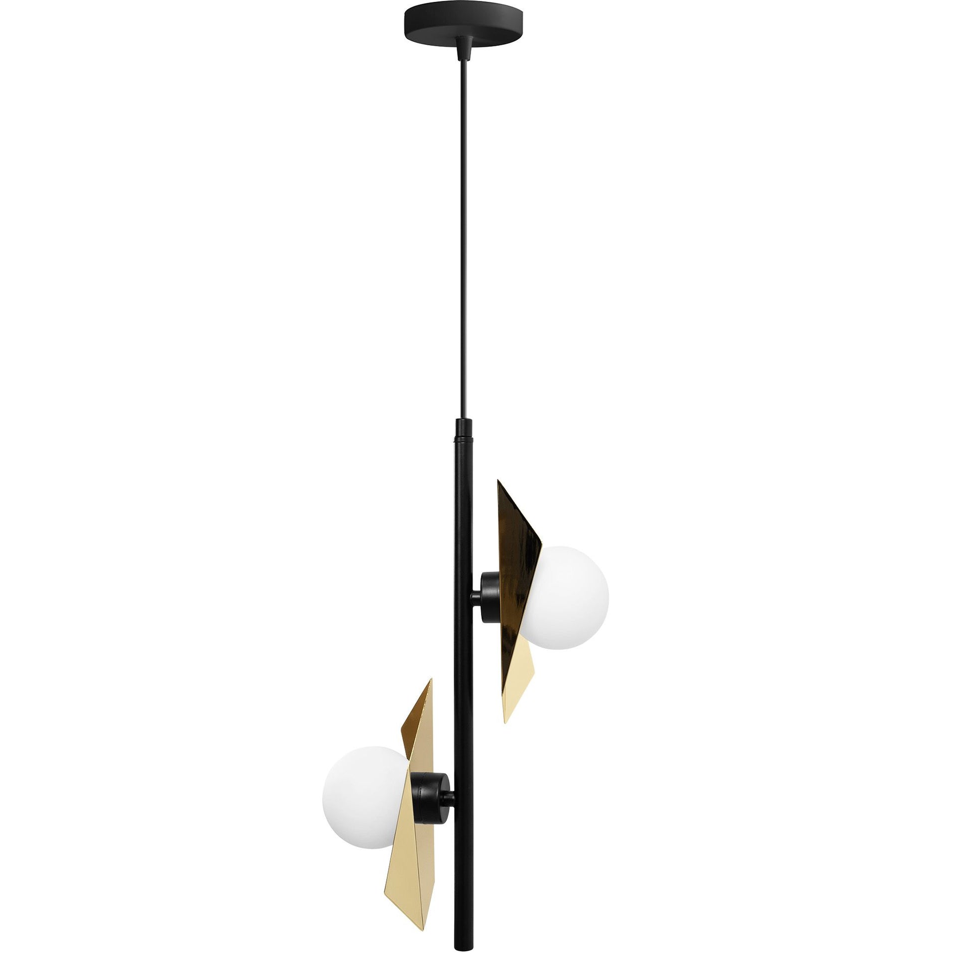 Lampă de tavan APP1410-CP BLACK GOLD  4