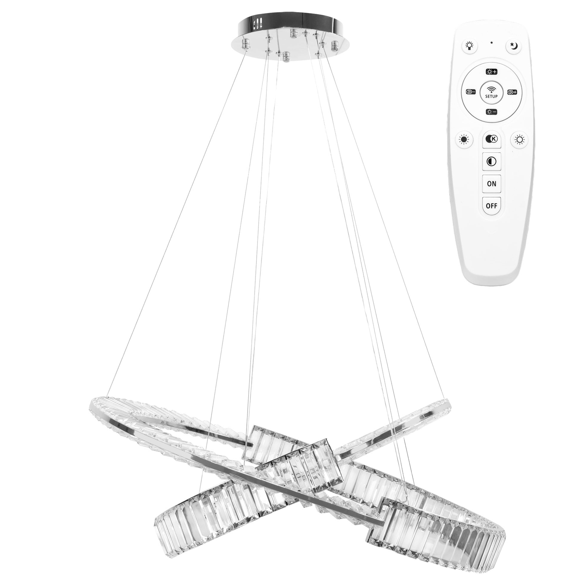 Lampa Led App1525-cp60/80 Chrome  1