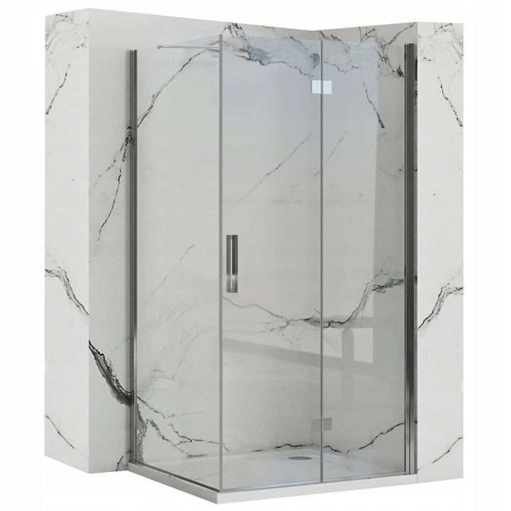 Cabina dus Rea Molier Chrom 80x90  1