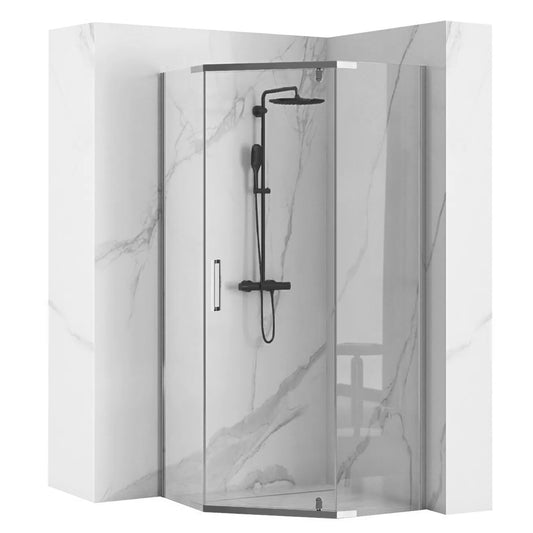 Cabina De Dus Axin Chrom 80x80 Cm fara cadita 1