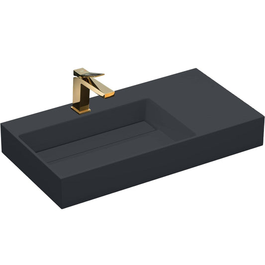 Lavoar pentru blat Archi 90 CM Grey MATT 1