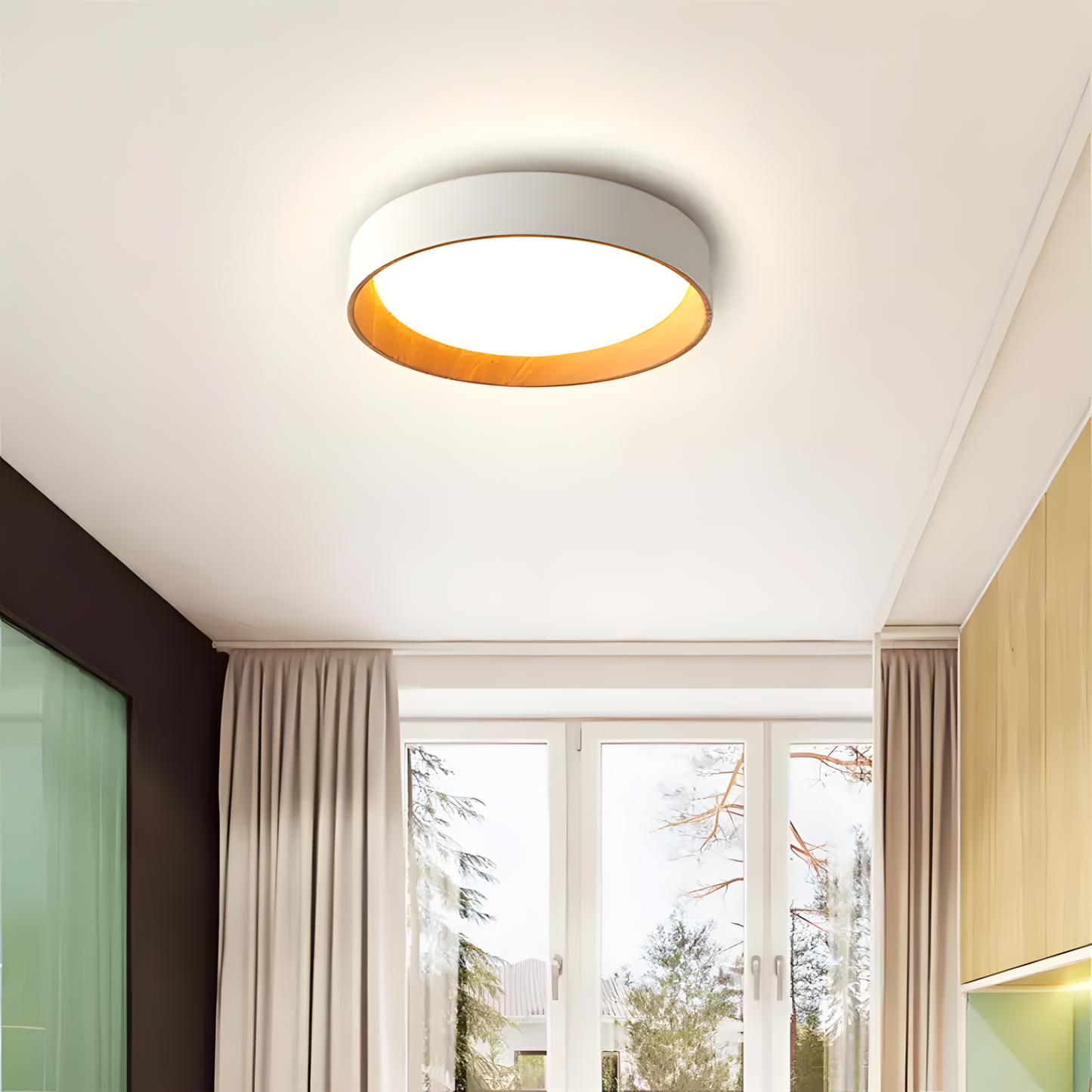 Lampă De Tavan G115-c 40cm Wood  4
