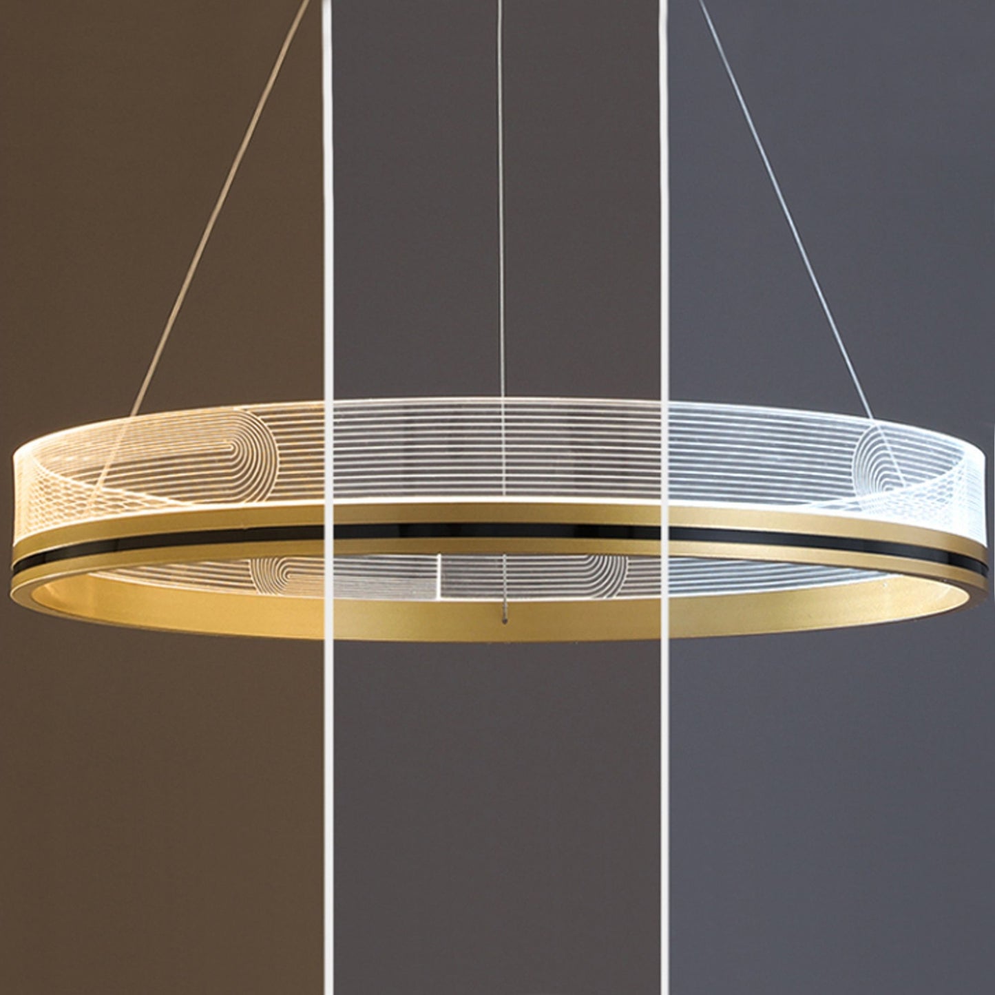 Lampă Suspendată App1189-cp Gold 40cm  10