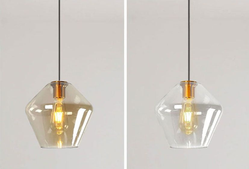 Plafoniera Din Sticlă APP439-1CP Amber  6